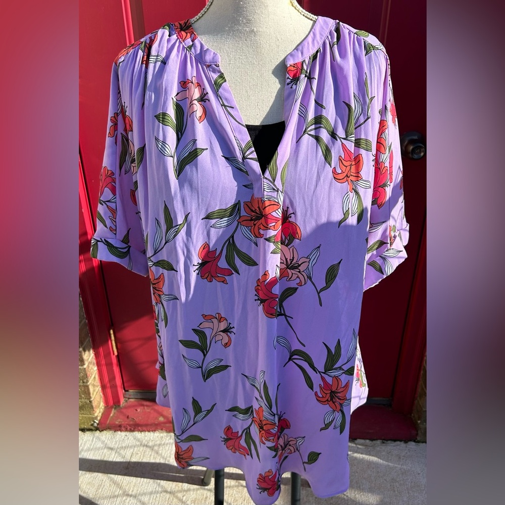 B03 - Worthington Blouse - WMNS Petite XL